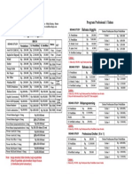 Brosur Daftar Harga