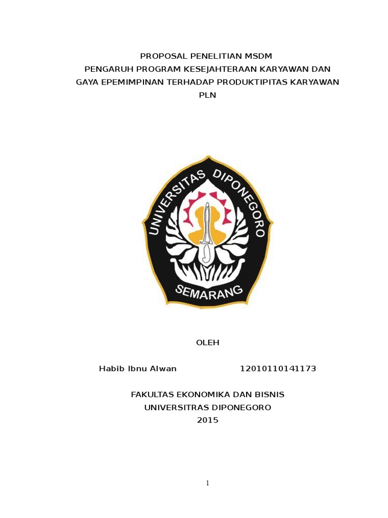 45502038 Proposal Penelitian Msdm