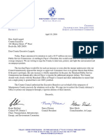 CMs Letter to CE Leggett on Pepco Rate Case April 2016