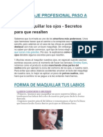 Maquillaje Profesional Paso A Paso PDF