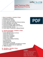 Oracle Apps Traning Brochure