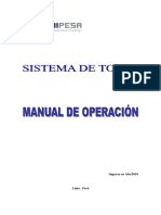 Manual Del Sistema de Tolva PDF