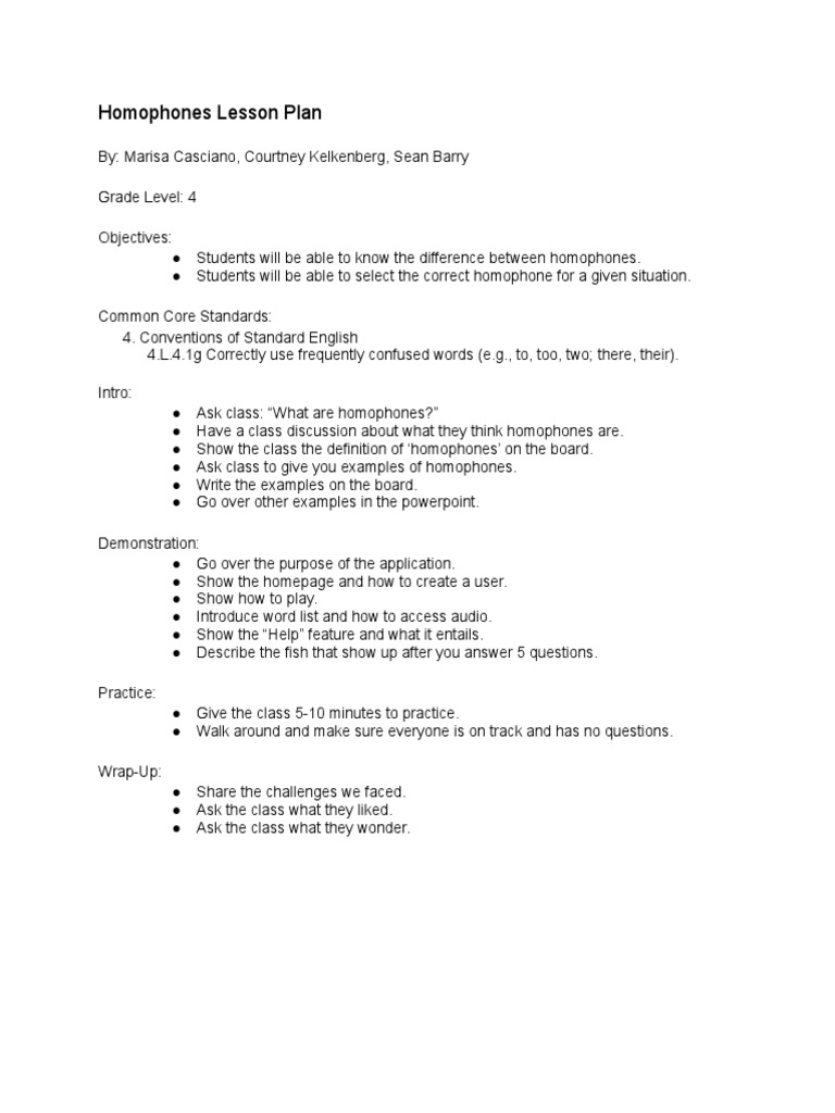 Lessonplan | PDF | Foreign Language Studies