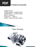 Turbocharger 4