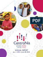 CentroNia Annual Report 2014-2015