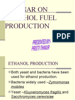 Alcohol Fuel Production