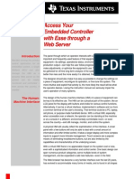 Access Your Embedded Controller with Ease through a Web Server