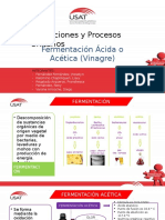 Procesos Fermentación Acética