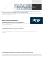 Feasibility Study of Citric Acid Production