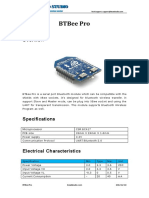 Datasheet Bluetooth Bee Pro