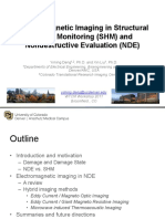 Electromagnetic Imaging in Structural Health Monitoring (SHM) and Nondestructive Evaluation (NDE)
