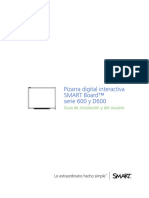 Manual Smartboard sb68v