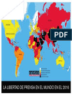 MAPA RSF Libertad de prensa 