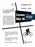 community bike ride