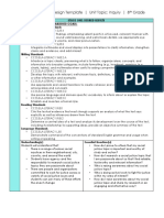 Understanding by Design Template