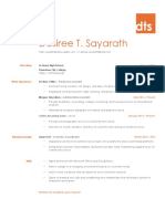 Desiree Sayarath Resume 2016 Eportfolio