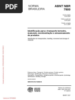 ABNT NBR7500-2007 -