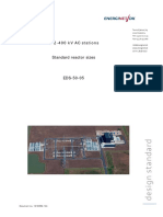 EDS-50-05 132-400 KV AC Stations - Standard Reactor Sizes
