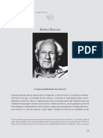 Herbert Marcuse_a Responsabilidade Da Ciência