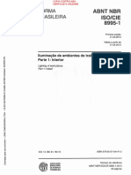NBR ISO CIE 8995-1 - 2013 - Iluminação de Ambientes de Trabalho
