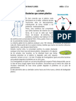 Lectura Bacterias Que Degradan El Plastico