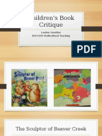 Guenther, Landon, EDUC255 00H, Children's Book Critique