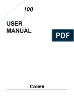 Canon BJC-5100 User Manual PDF