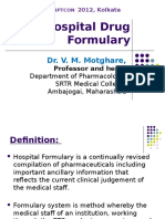 Hospital Formulary DR Motghare