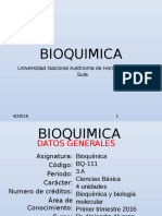 Introduccion A Bioquimica