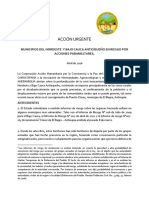 Acción Urgente - Bagre y Segovia Antioquia PDF