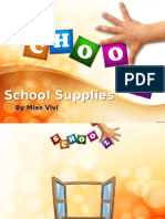 School Supplies Scribd