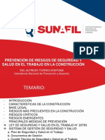 Presentación: Prevención de Riesgos de Seguridad y Salud en El Trabajo en La Construcción