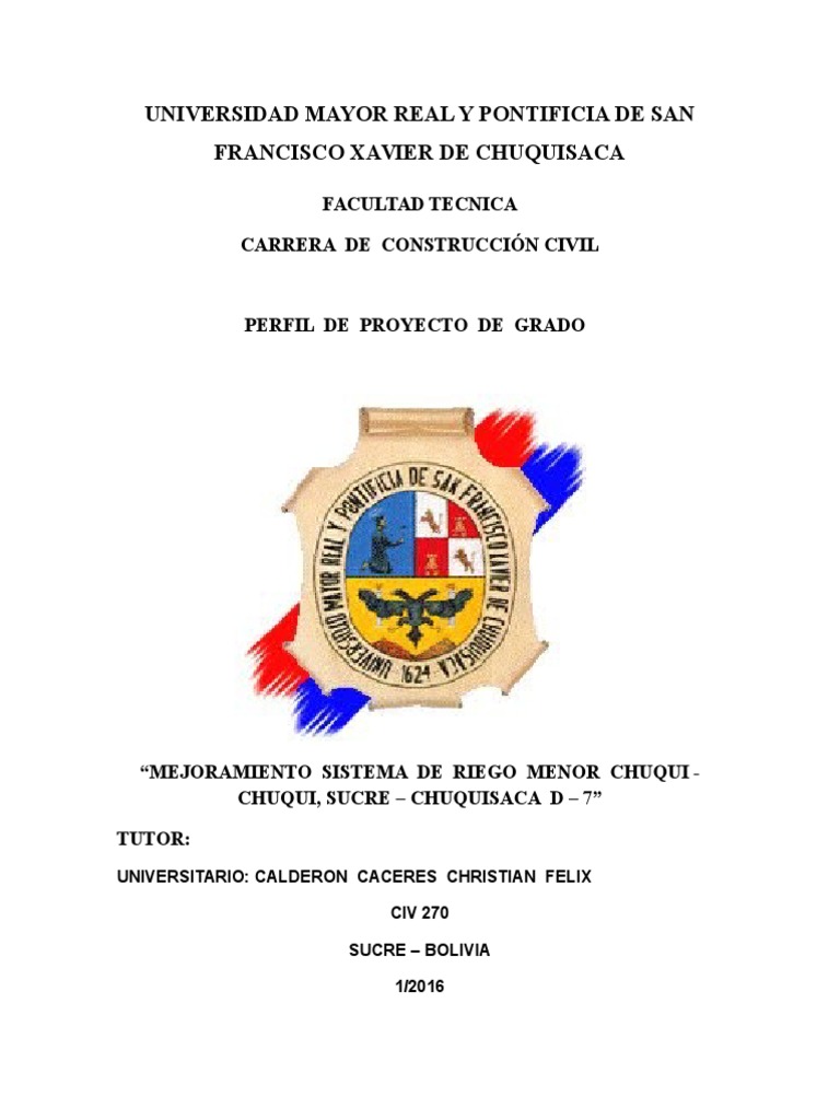 Universidad Mayor Real Y Pontificia San Francisco Xavier De Chuquisaca