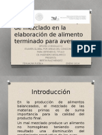 Optimizacion Tiempo Mezlado Alimento Balanceado