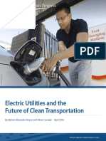 Electric Utilities and The Future of Clean Transportation