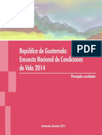 República de Guatemala: Encuesta Nacional de Condiciones de Vida 2014