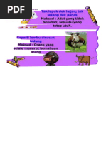 Jawapan Peribahasa Bergambar