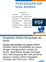 Sistem Penyediaan Air Panas Pada Rumah Sakit