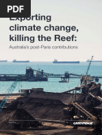 Download Exporting Climate Change  Killing the Reef by Greenpeace Australia Pacific SN309896960 doc pdf