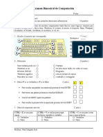 Examen Bimestral I - 3 y 4