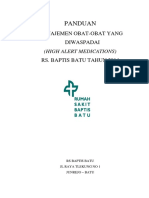 Panduan Obat High Allert 2014 PDF