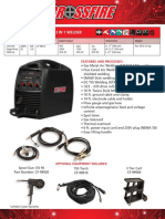 Crossfire MS-210Si Multi Process Welder