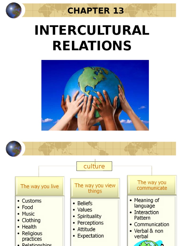 Intercultural Relations.ppt | Cross Cultural Communication ...