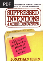 Download Suppressed Inventions and Other Discoveries by Michael A SN30990143 doc pdf