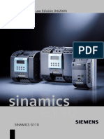 Manual Sinamics G110