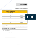 Form Permintaan APD