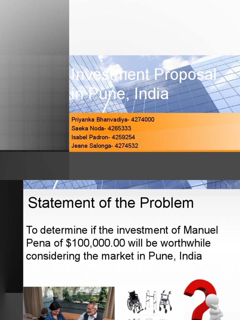 Investment Proposal for Pune Healthcare Market | PDF | Focus Group ...