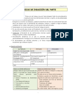 Clase N°16. Tecnicas de Induccion Del Parto PDF