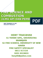 Fire Science and Combustion
