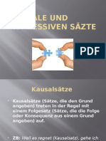 Kausale Und Konzessiven Konnektoren